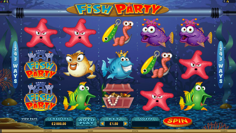 fish party videoslot